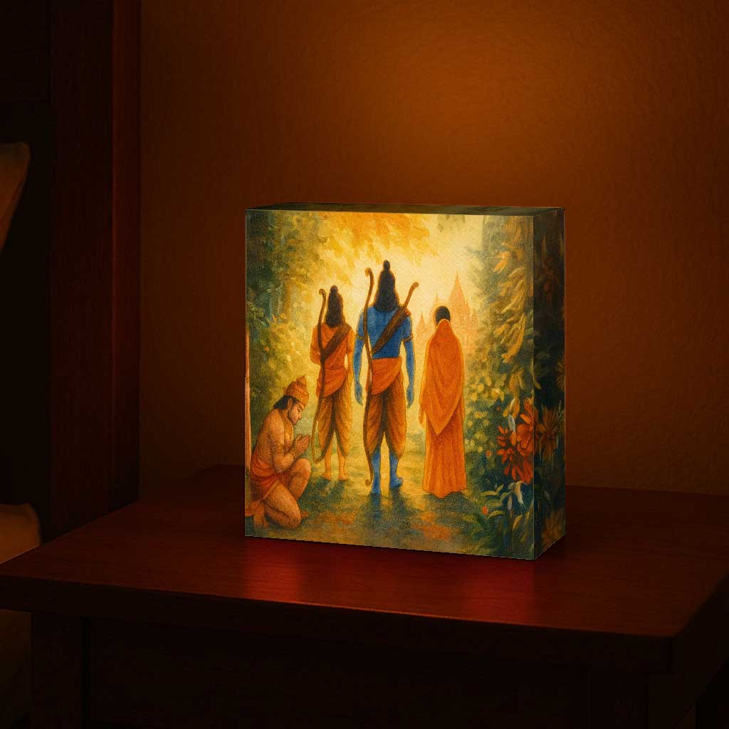 Ram Lamp Spiritual Night Light – Perfect for Gifting & Home Decoration - Image 2