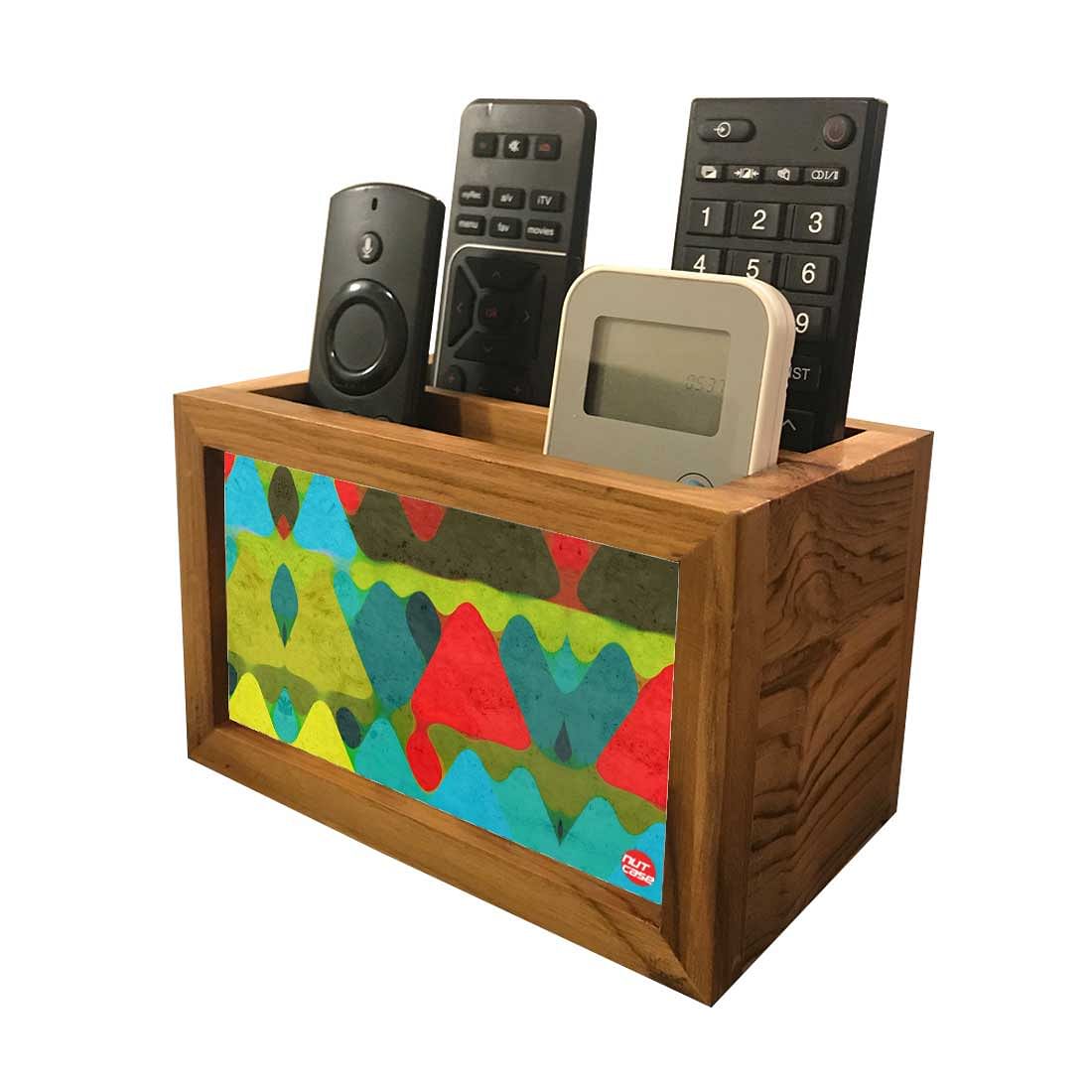Remote Control Stand Holder Organizer For TV / AC Remotes - Colorful Mounts