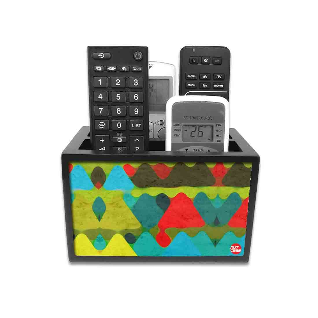 Remote Control Stand Holder Organizer For TV / AC Remotes - Colorful Mounts - Image 2