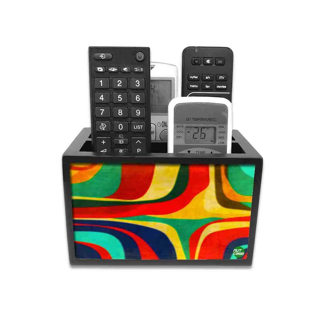 Remote Control Stand Holder Organizer For TV / AC Remotes - Retro Art Deco - Image 2