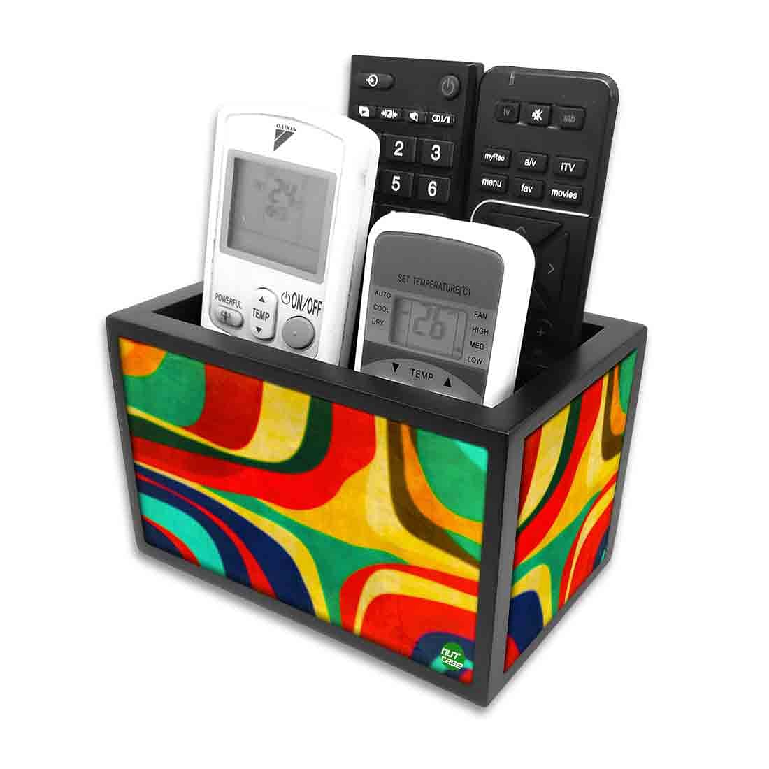 Remote Control Stand Holder Organizer For TV / AC Remotes - Retro Art Deco - Image 4