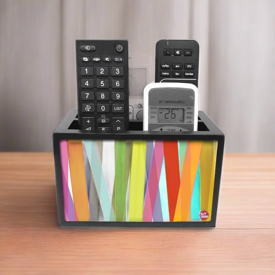 Remote Control Stand Holder Organizer For TV / AC Remotes - Strips - Image 3