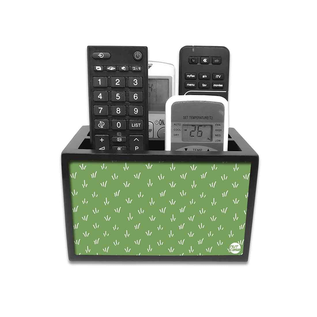 Tv Control Caddy Organizer - Green Grass - Image 2