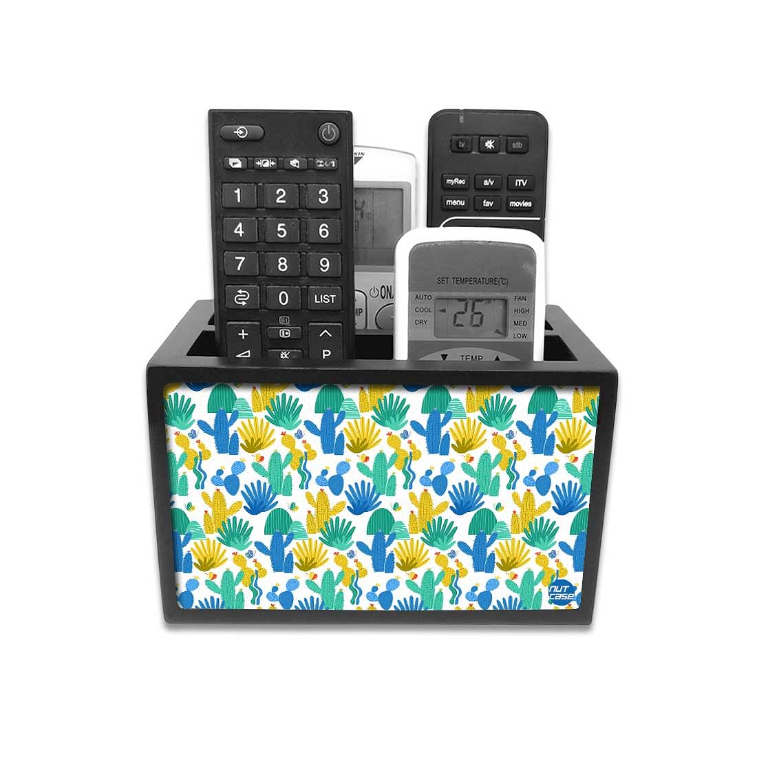 Organizer For TV AC Remotes -Cool Cactus Design - Image 2