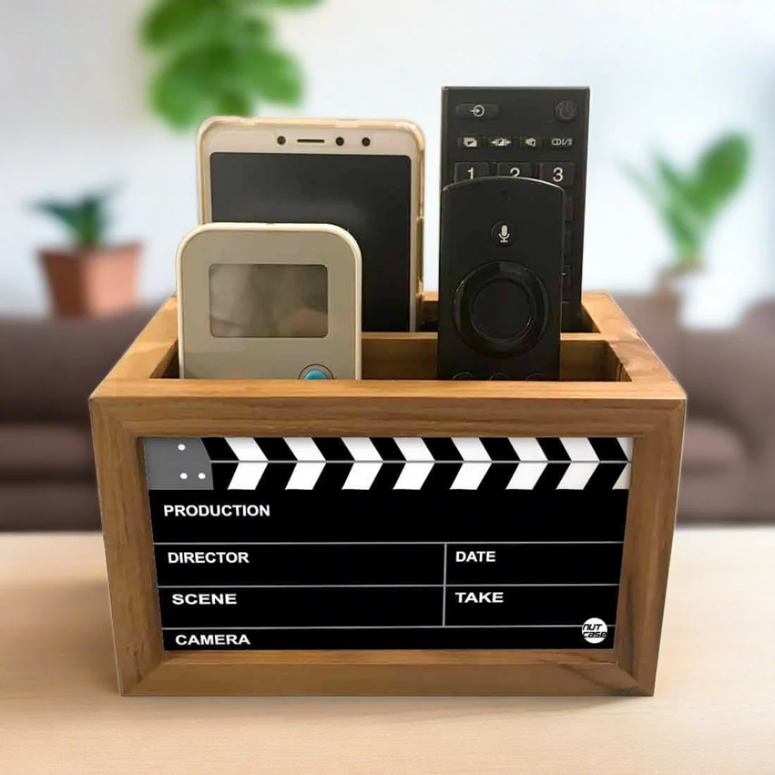 Black Remote Control Holder For TV / AC Remotes - Filmy - Image 8