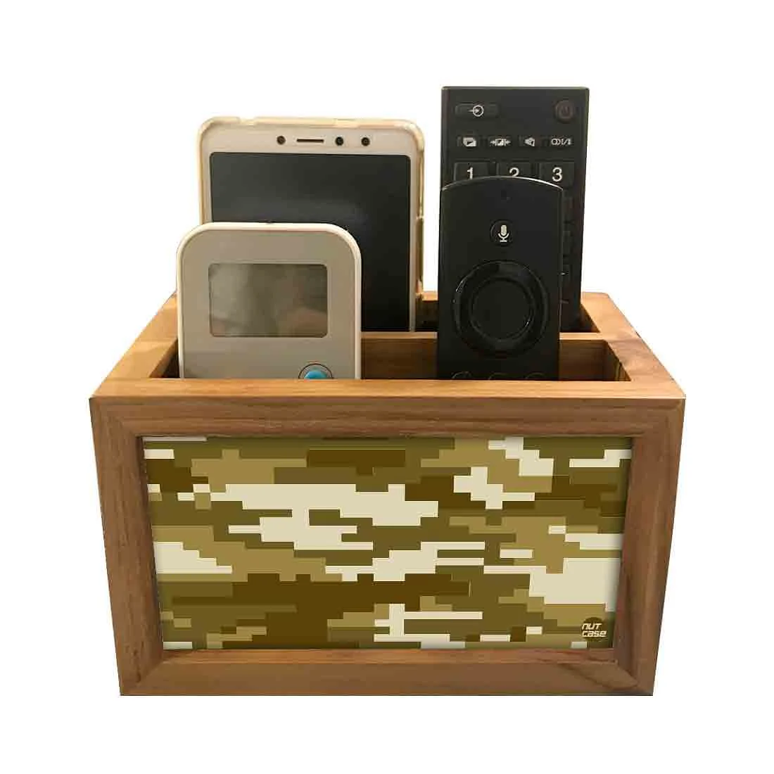 Remote Control Stand Holder Organizer For TV / AC Remotes - Camo - Image 2