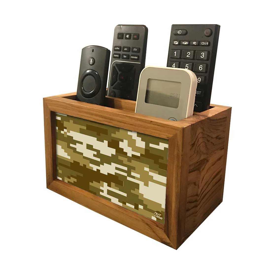 Remote Control Stand Holder Organizer For TV / AC Remotes - Camo - Image 4