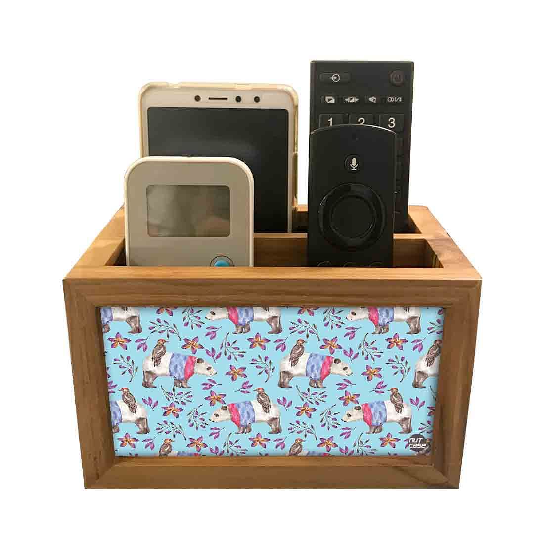 Cute Tv Remote Organizer - Bird & Panda - Image 2