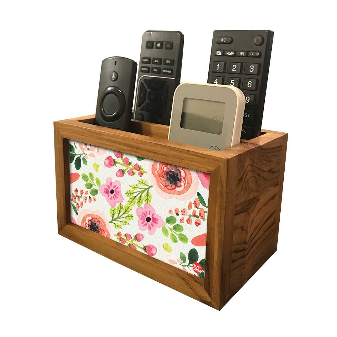 Designer Floral Remote Control Stand For TV / AC Remotes - Baby Flowers - Image 5