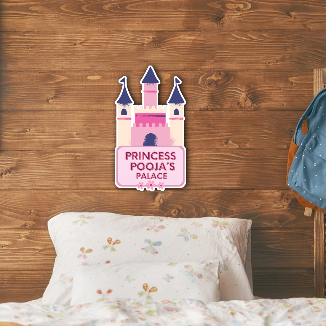 Room Name Sign For Girls Personaized Kids Name Board- Princess