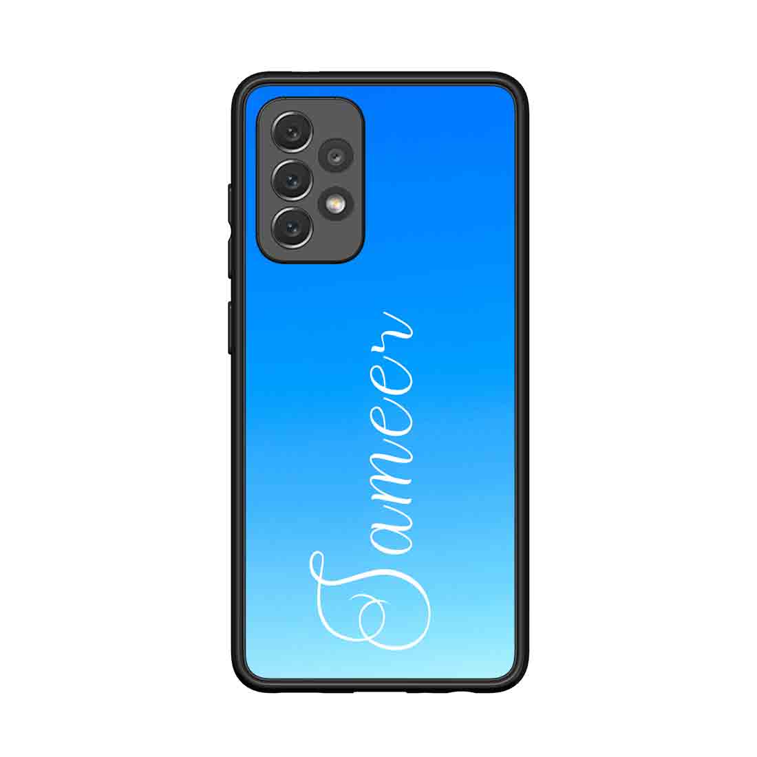 Samsung Galaxy A72 Back Cover with Name Custom Design - Calligraphy Name - Image 2