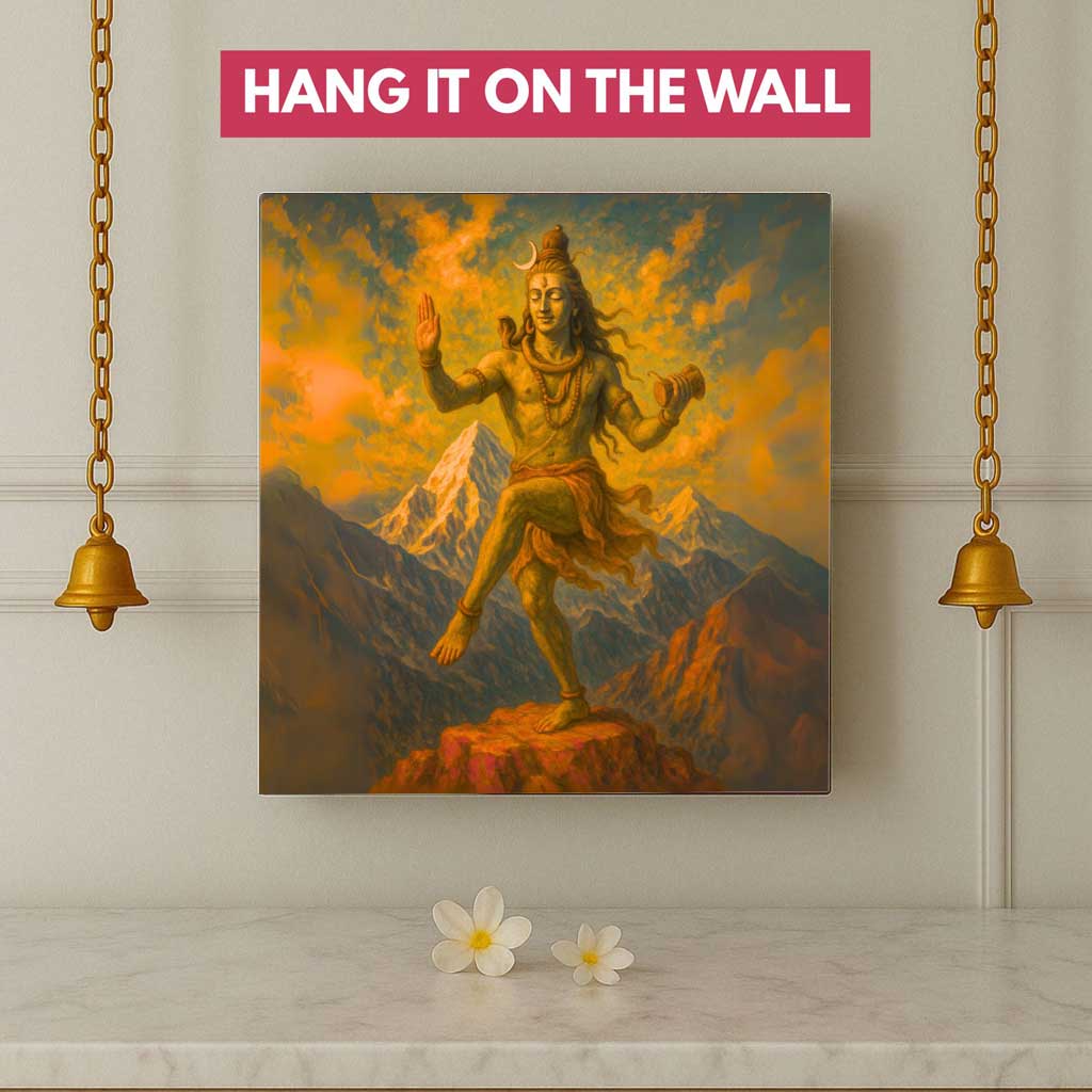 Shiva God Lamp – LED Mahadev Light for Temple and Home Décor - Image 4