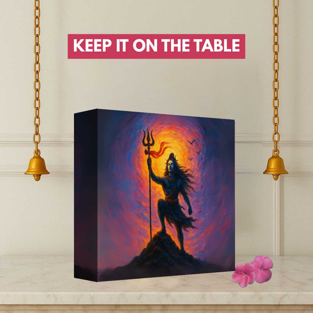 Shiva Light Lamp for Spiritual Home Décor – Beautiful Mahadev LED Lamp - Image 2