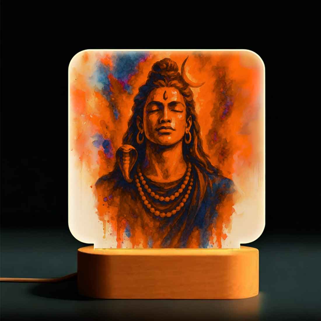 Shiva Lights with LED Glow – Divine Illumination for Home Temple & Meditation Space
