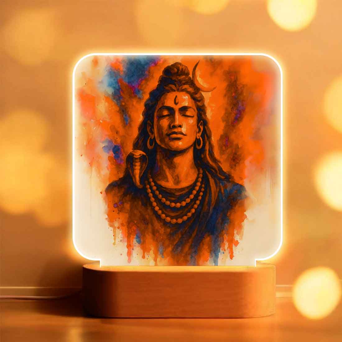 Shiva Lights with LED Glow – Divine Illumination for Home Temple & Meditation Space - Image 2