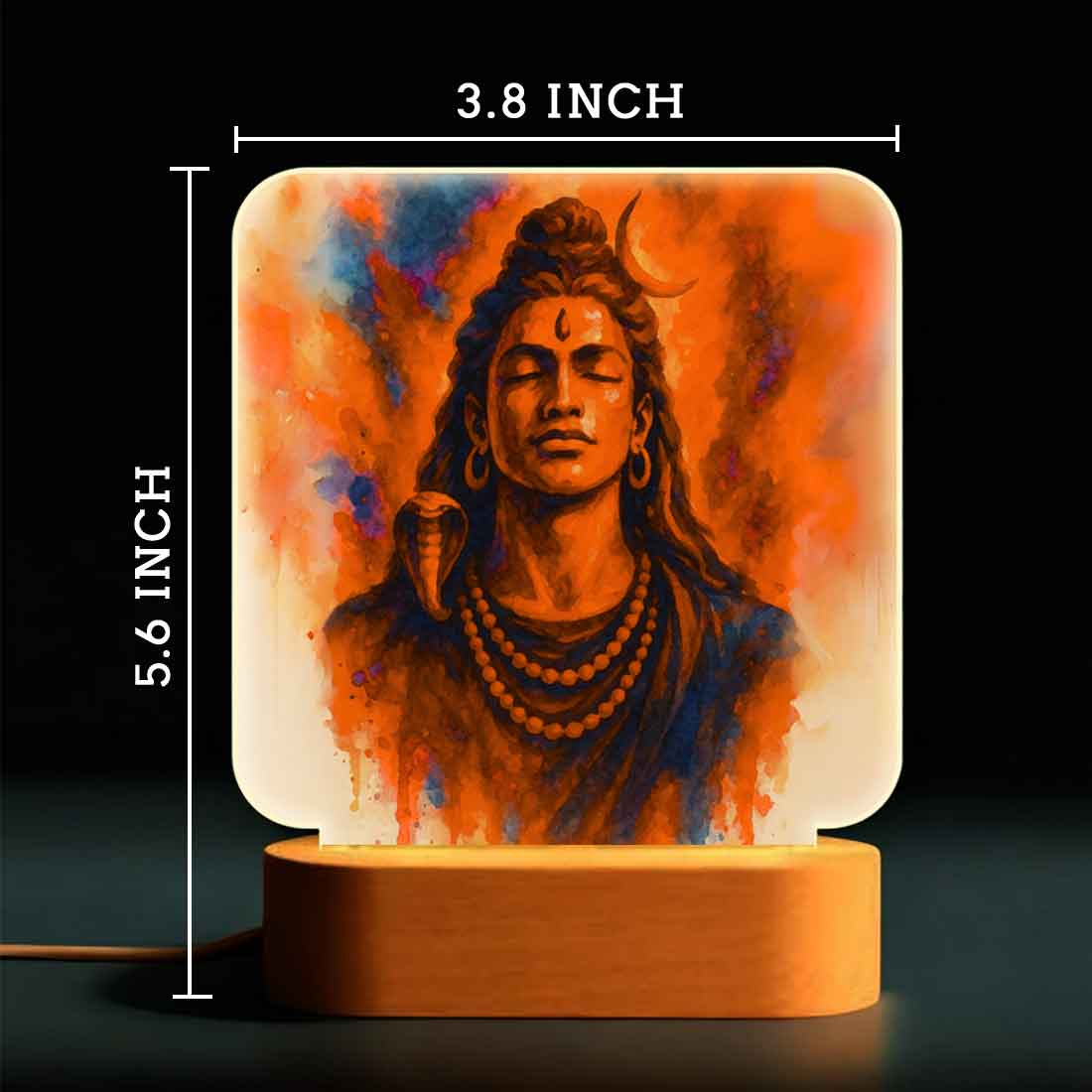 Shiva Lights with LED Glow – Divine Illumination for Home Temple & Meditation Space - Image 3
