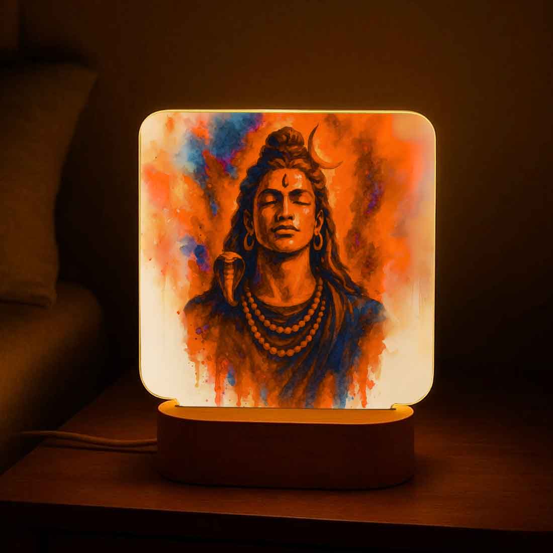 Shiva Lights with LED Glow – Divine Illumination for Home Temple & Meditation Space - Image 4