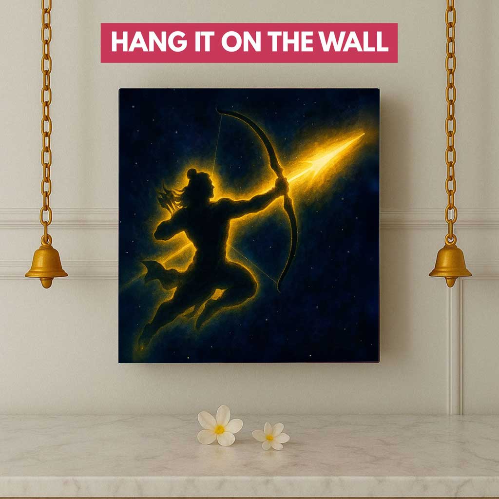 Shree Ram Wall Lamp – LED Night Light for Home Temple & Pooja Room Decoration - Image 4