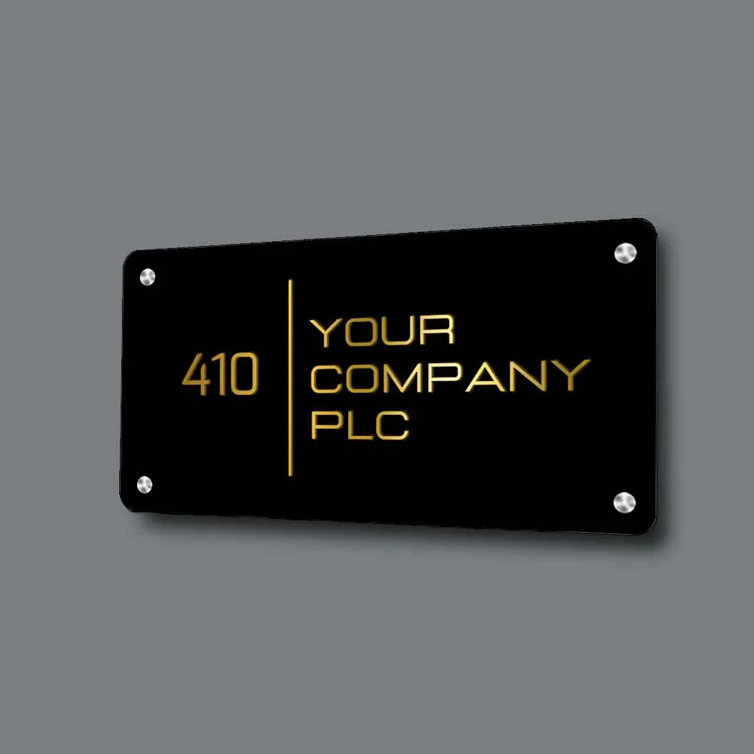 Personalized Small Metal Name Plates for Home Entrance Outdoor - Image 10