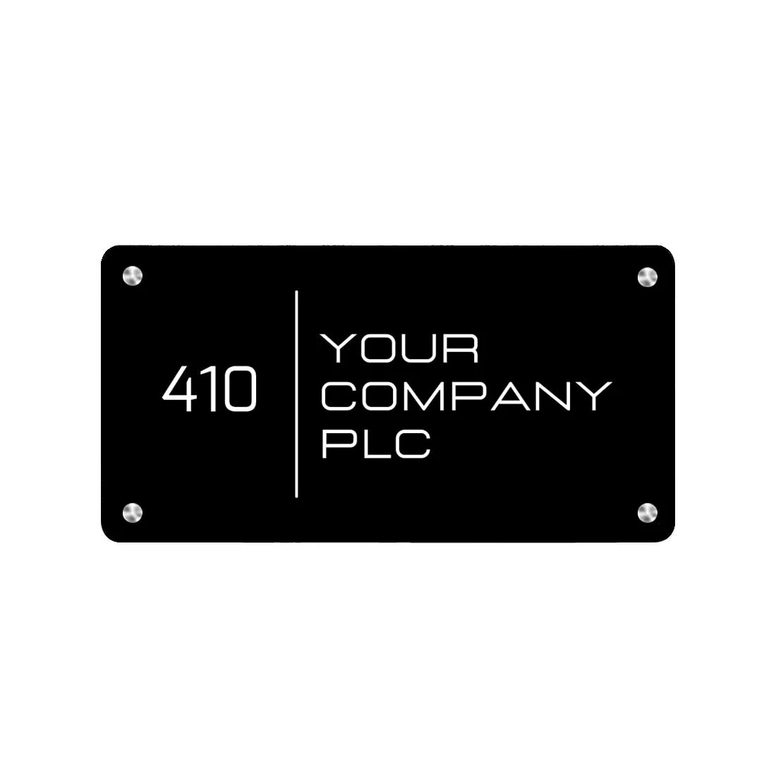 Personalized Small Metal Name Plates for Home Entrance Outdoor - Image 4