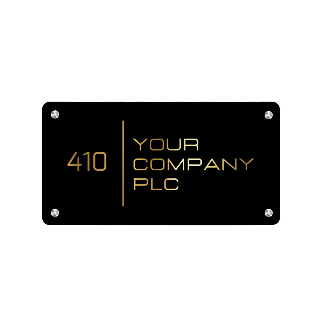 Personalized Small Metal Name Plates for Home Entrance Outdoor - Image 8