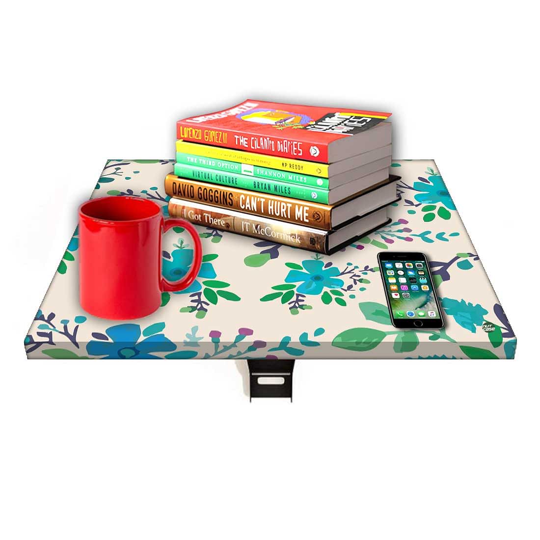 Fold Down Table Bracket - Blue Flower - Image 7