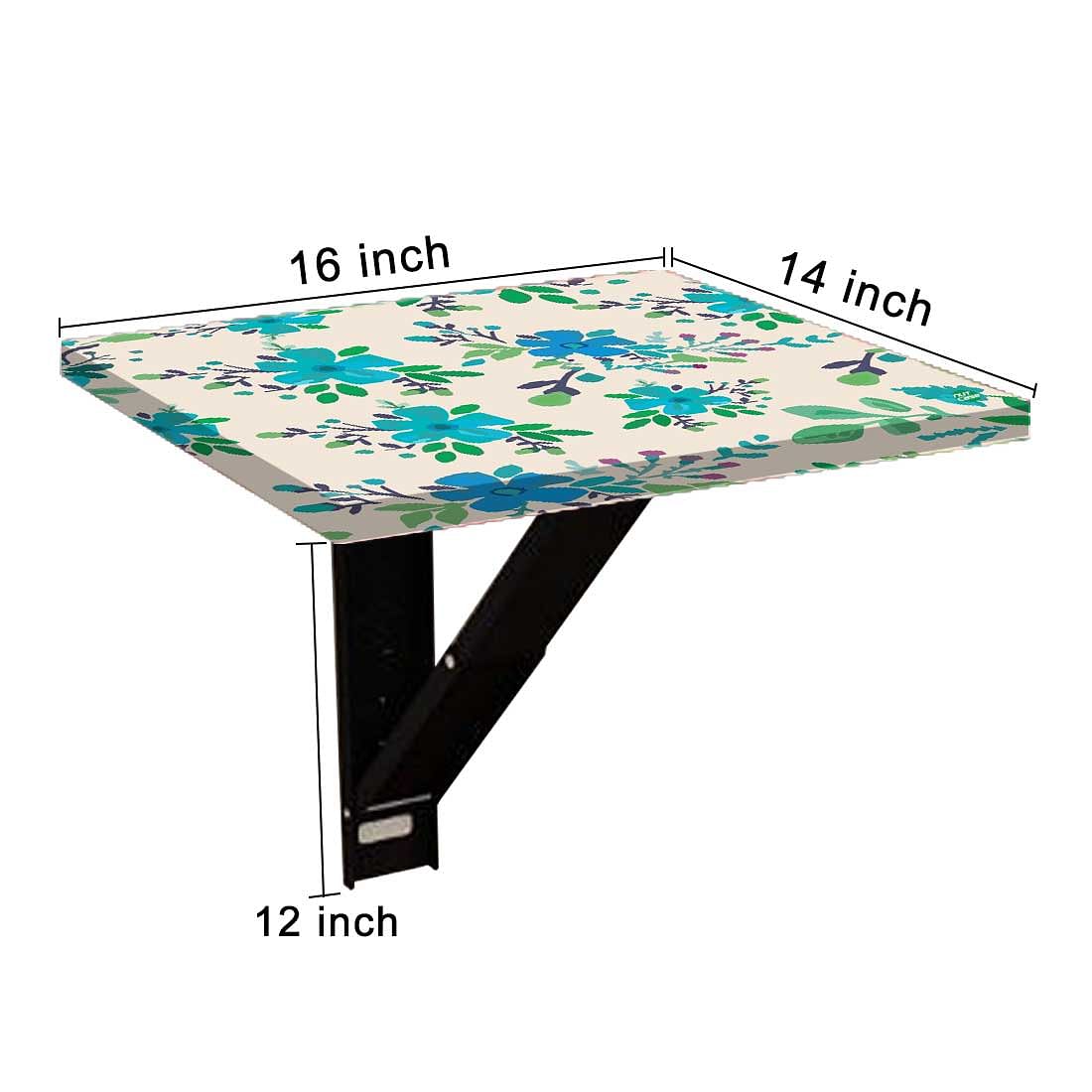 Fold Down Table Bracket - Blue Flower - Image 9