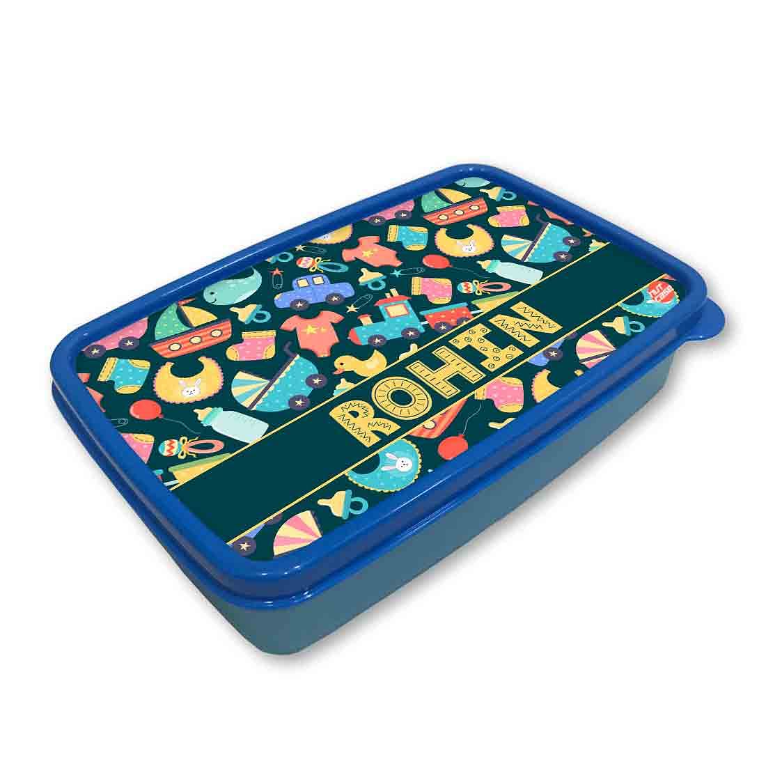 Personalized Snack Box for Kids Plastic Lunch Box for Boys -Kids Toy - Image 2