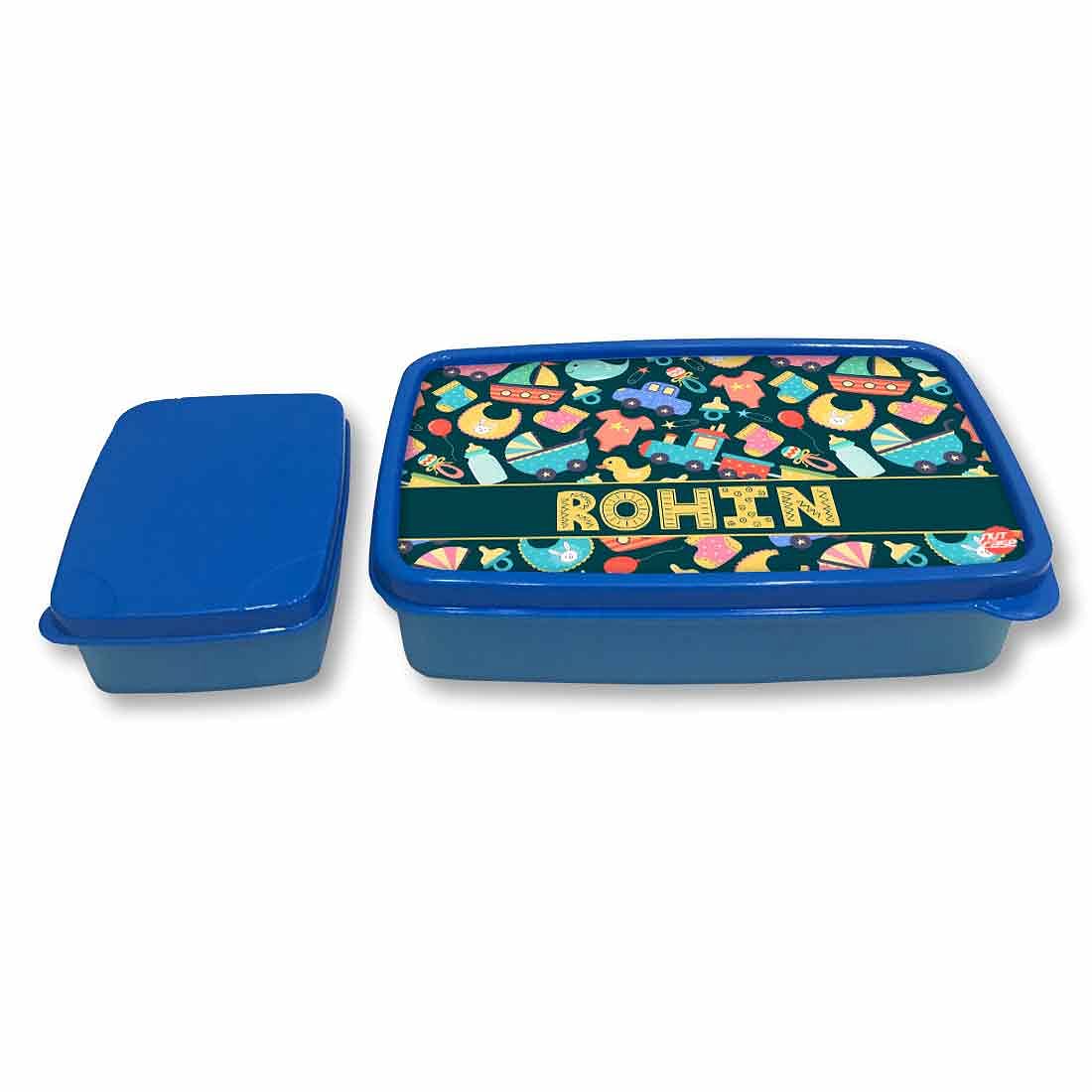 Personalized Snack Box for Kids Plastic Lunch Box for Boys -Kids Toy - Image 4