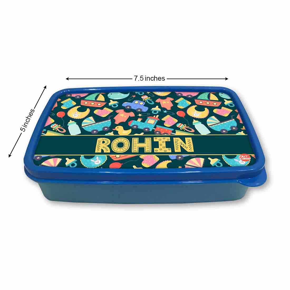 Personalized Snack Box for Kids Plastic Lunch Box for Boys -Kids Toy - Image 5