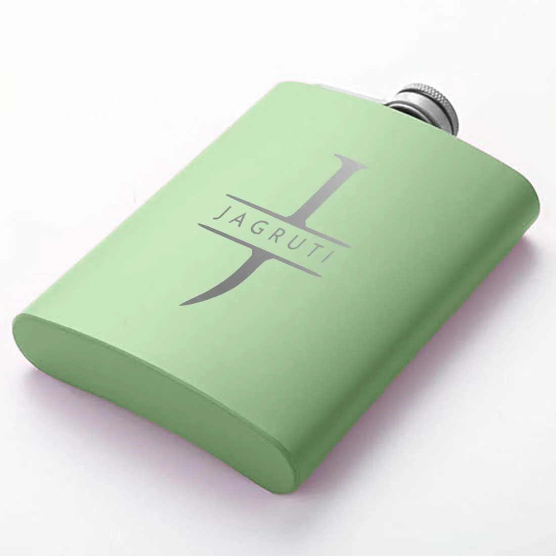 Stainless Steel Alcohol Flask for Women - Personalized 8oz Pink Hip Flask - Image 9