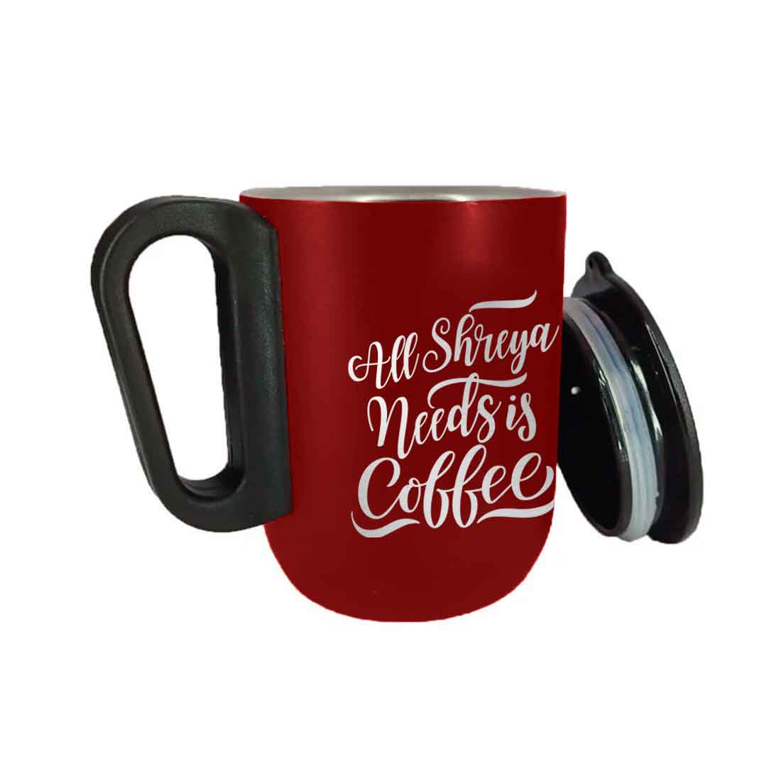 Stainless Steel Mug for Coffee with Name -  Insulated Coffee Cup - Image 10