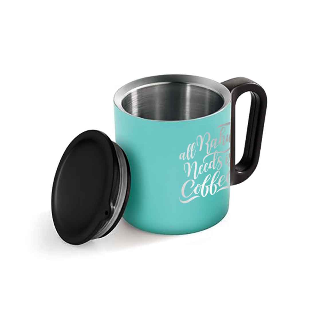 Stainless Steel Mug for Coffee with Name -  Insulated Coffee Cup - Image 14