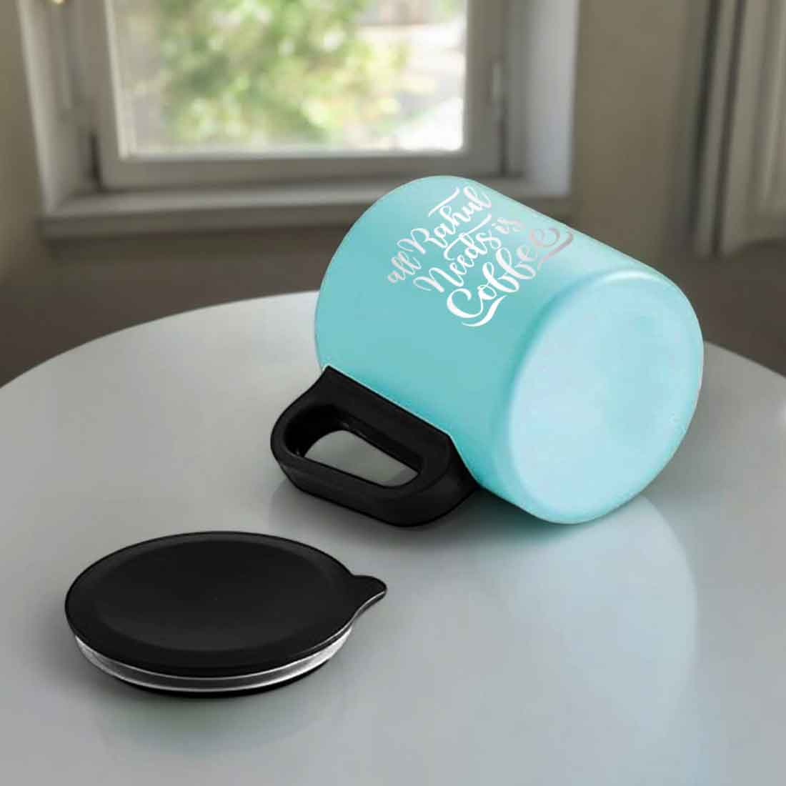 Stainless Steel Mug for Coffee with Name -  Insulated Coffee Cup - Image 15