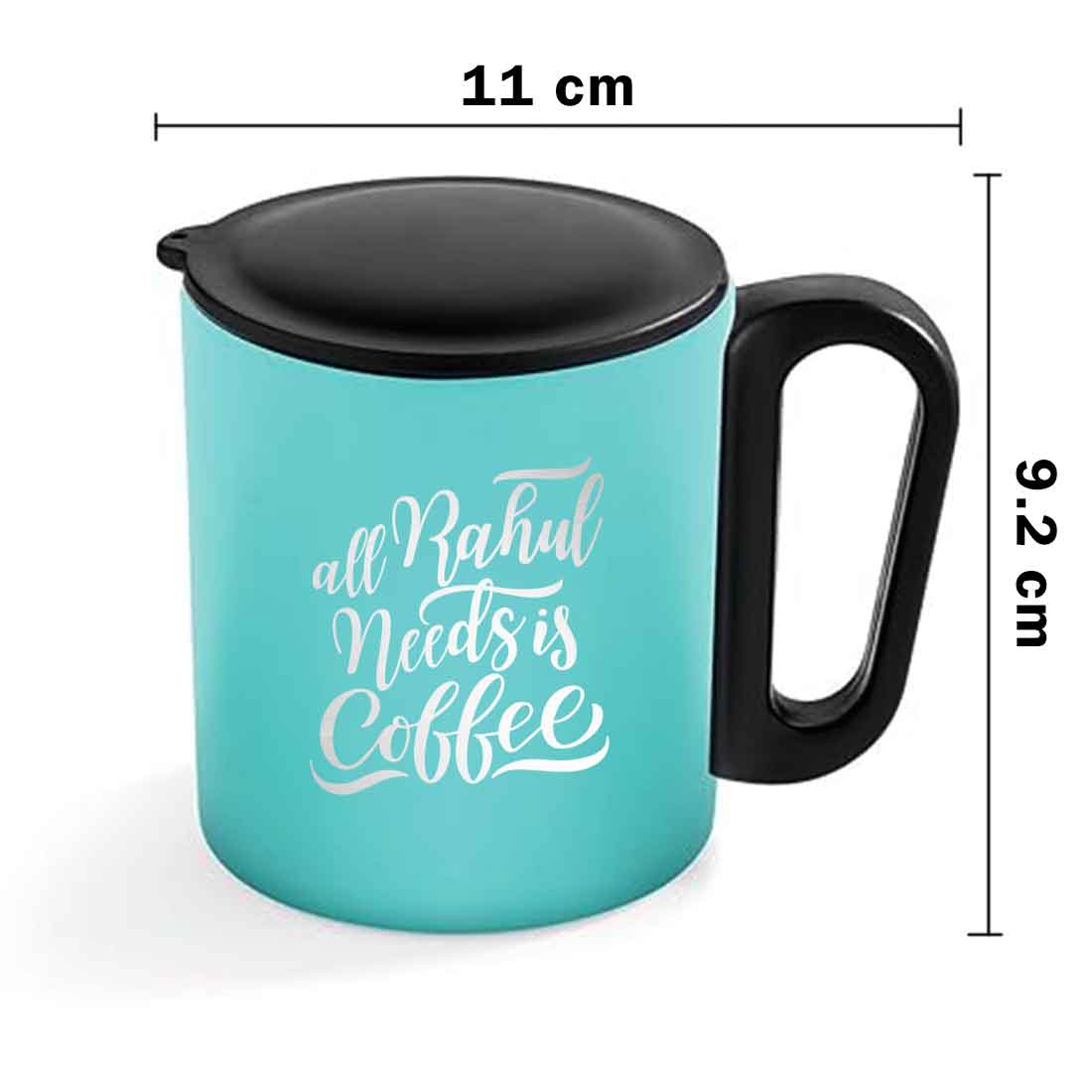 Stainless Steel Mug for Coffee with Name -  Insulated Coffee Cup - Image 16