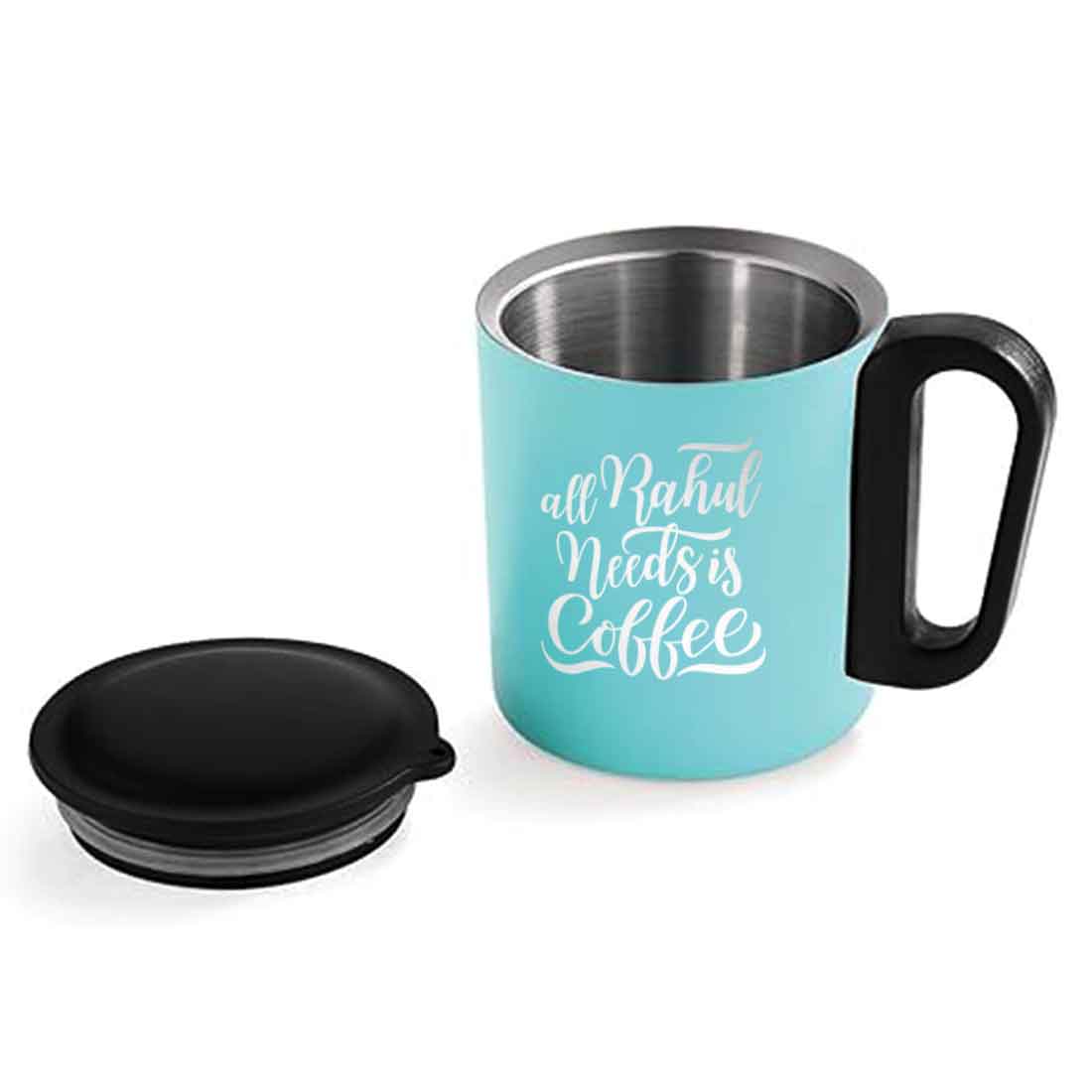 Stainless Steel Mug for Coffee with Name -  Insulated Coffee Cup - Image 18