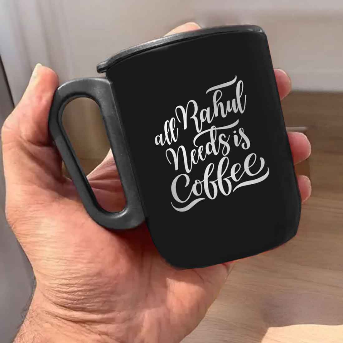 Stainless Steel Mug for Coffee with Name -  Insulated Coffee Cup - Image 3