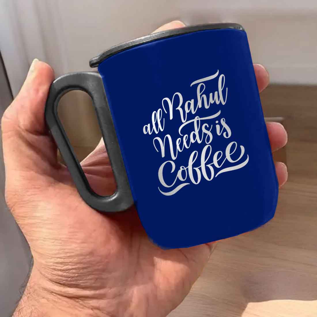 Stainless Steel Mug for Coffee with Name -  Insulated Coffee Cup - Image 5