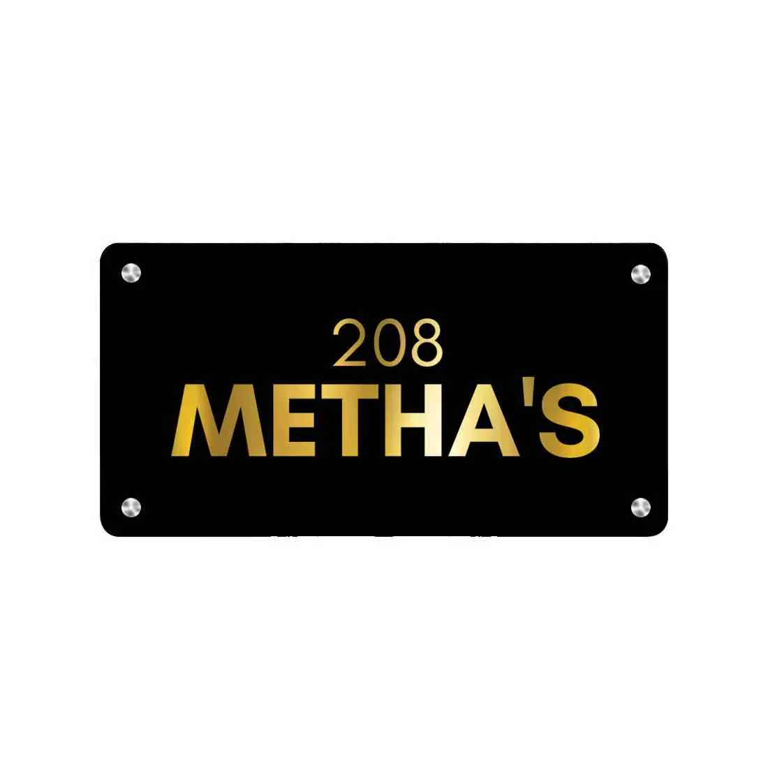 Custom Stainless Steel Name Board for Home Flats House Outdoor - Image 9