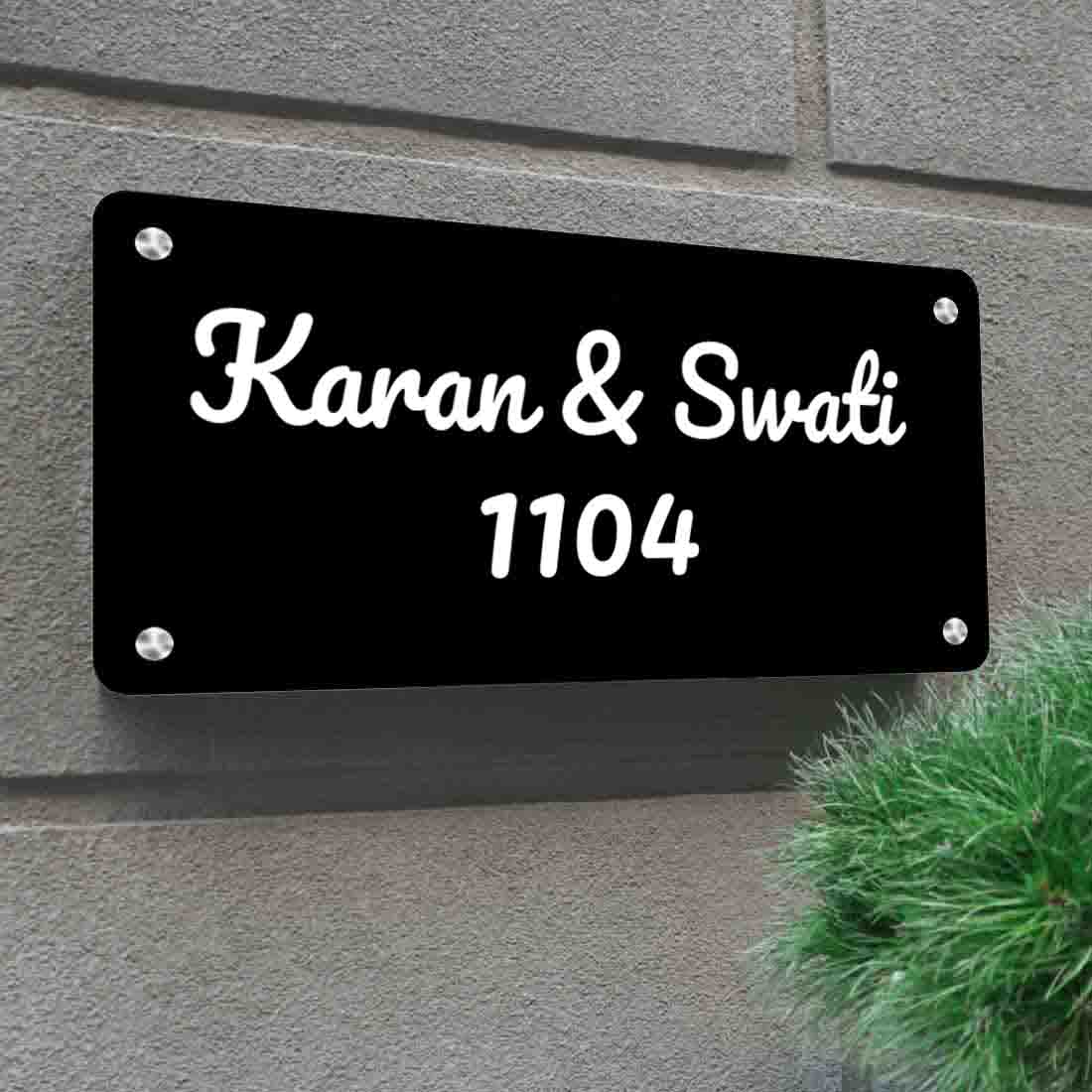 Personalised Stainless Steel Nameplate for Home Entrance Outdoor - Image 7