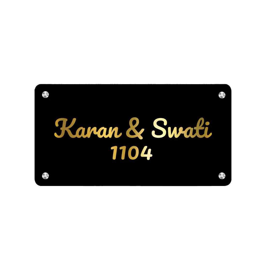 Personalised Stainless Steel Nameplate for Home Entrance Outdoor - Image 8