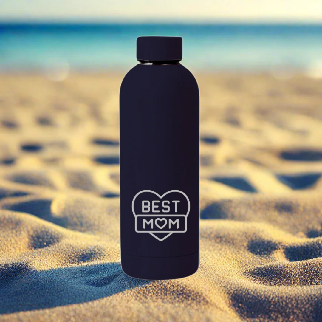 Nutcase Stainless Steel Water Bottle Double Insulated 500ml Bottles for Mom - BPA Free, Leakproof- Best Mom - Image 8