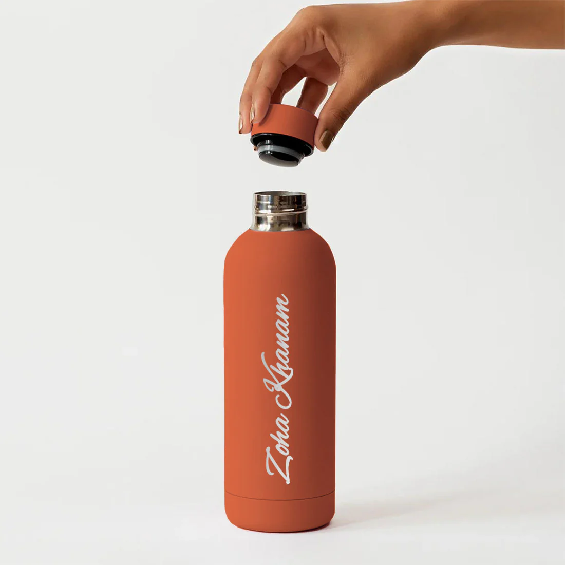 Stainless Steel Water Bottle with Names 500ml Double Insulated Bottles for Office Home Travel- BPA Free, Leakproof - Image 16