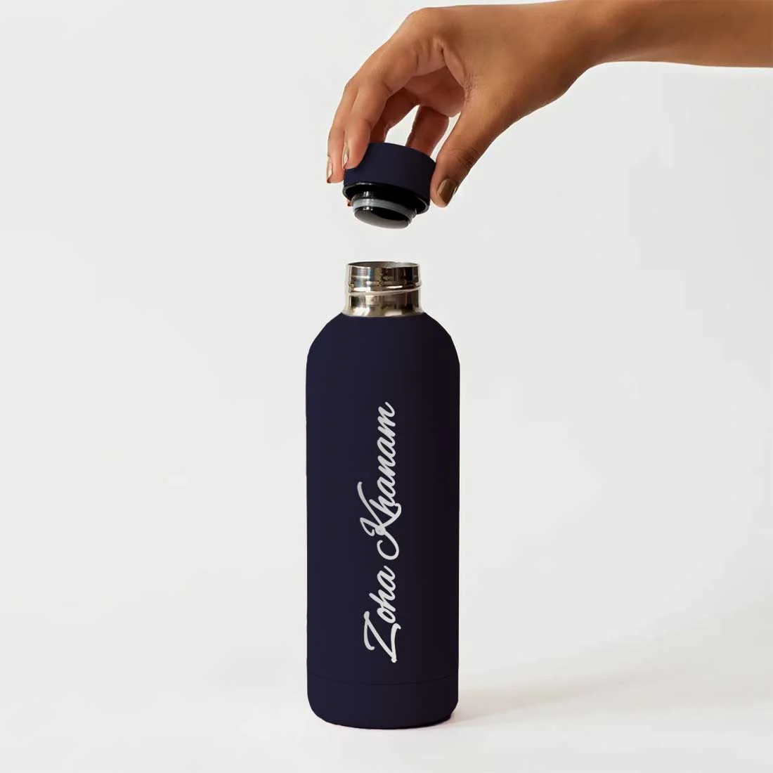 Stainless Steel Water Bottle with Names 500ml Double Insulated Bottles for Office Home Travel- BPA Free, Leakproof - Image 32