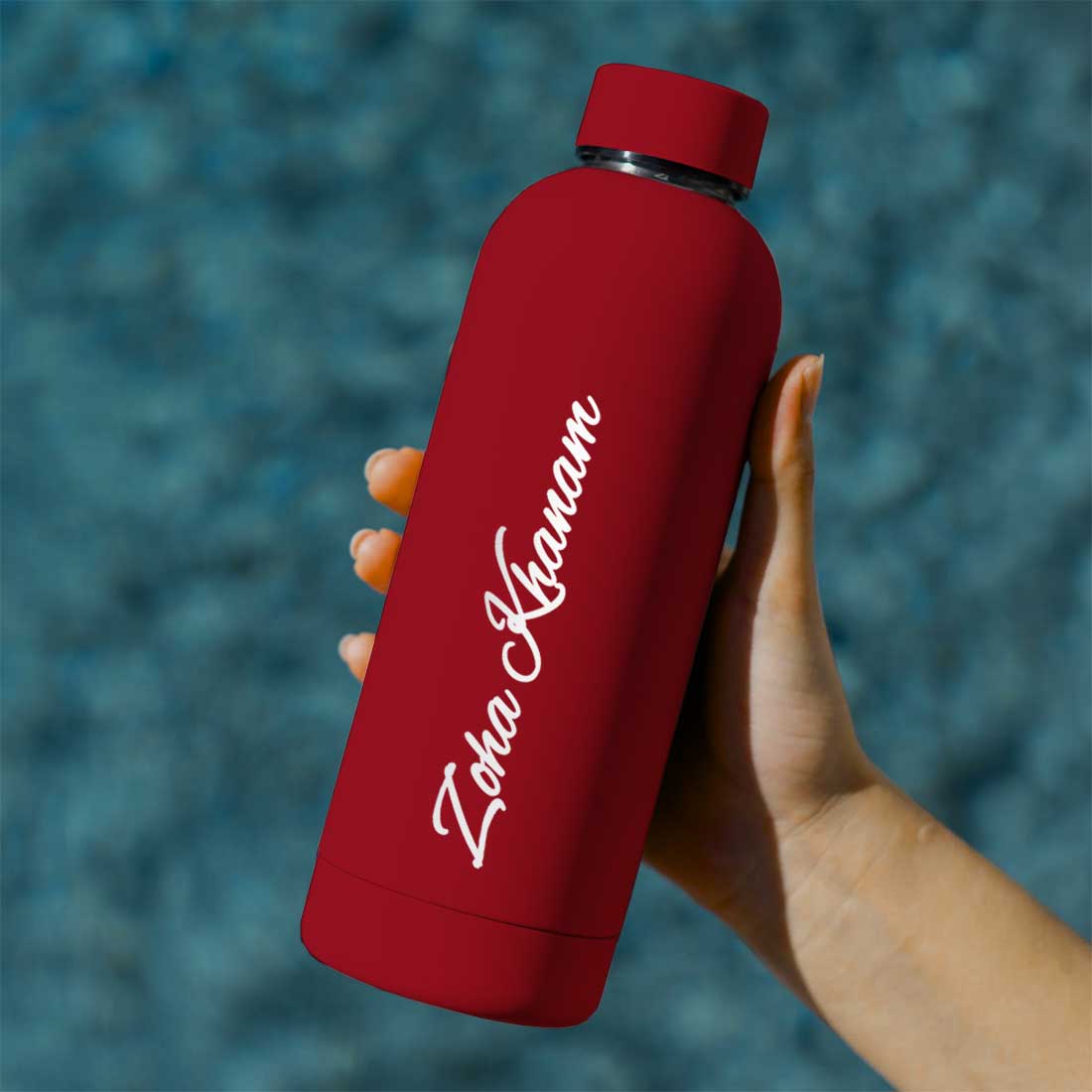 Stainless Steel Water Bottle with Names 500ml Double Insulated Bottles for Office Home Travel- BPA Free, Leakproof - Image 6