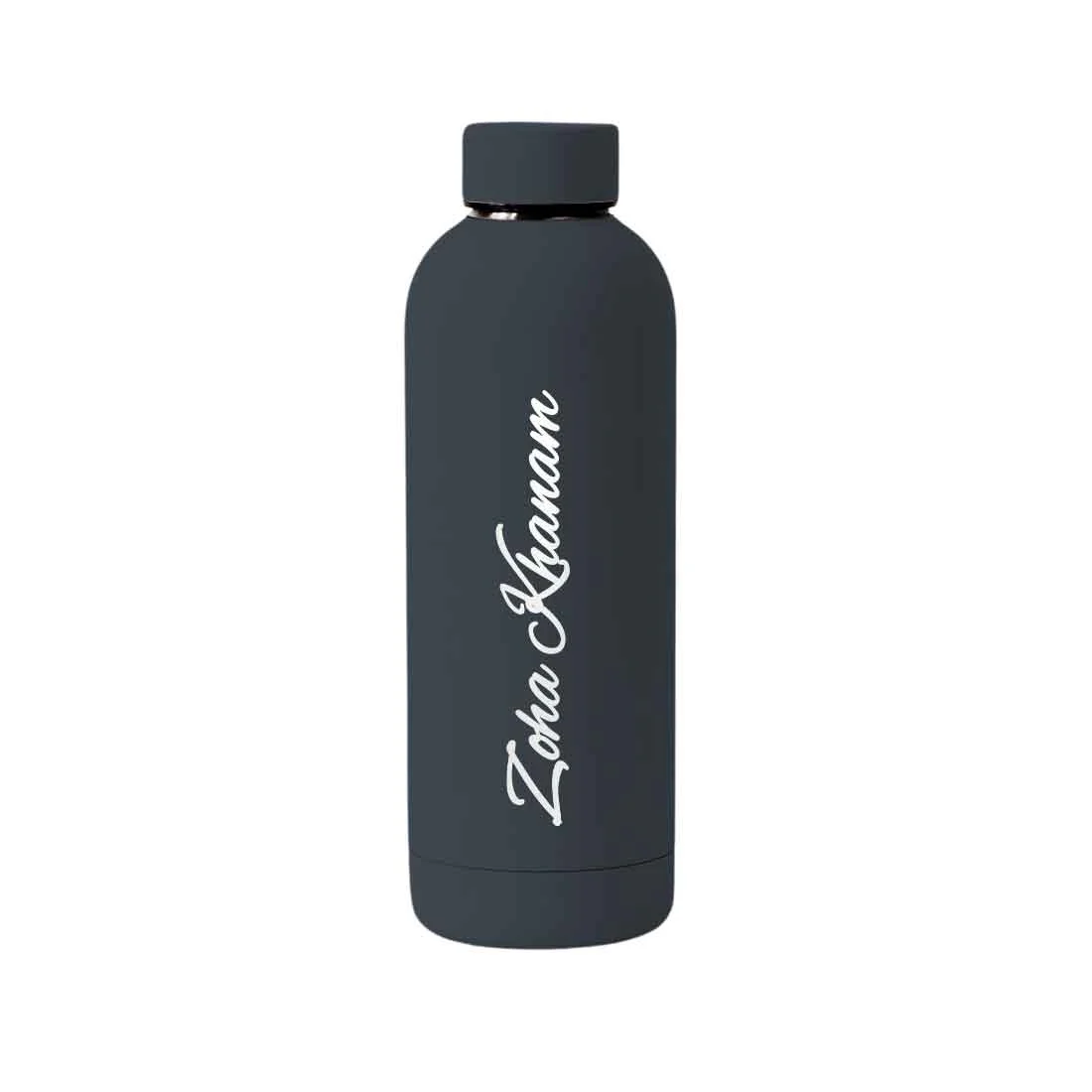 Stainless Steel Water Bottle with Names 500ml Double Insulated Bottles for Office Home Travel- BPA Free, Leakproof - Image 65