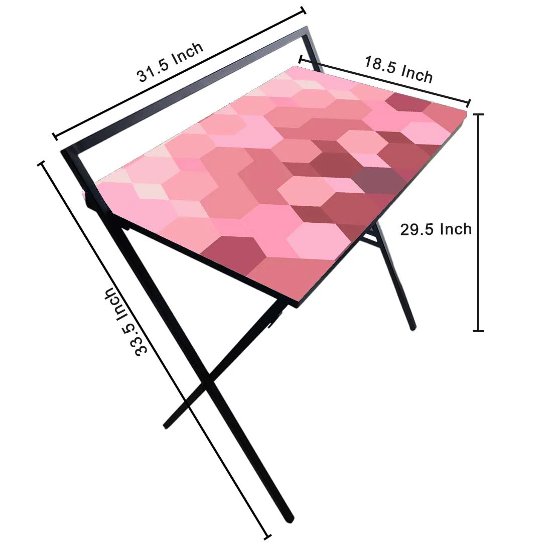 Foldable Writing Desk for Computer Table WFH - Designer - Image 16