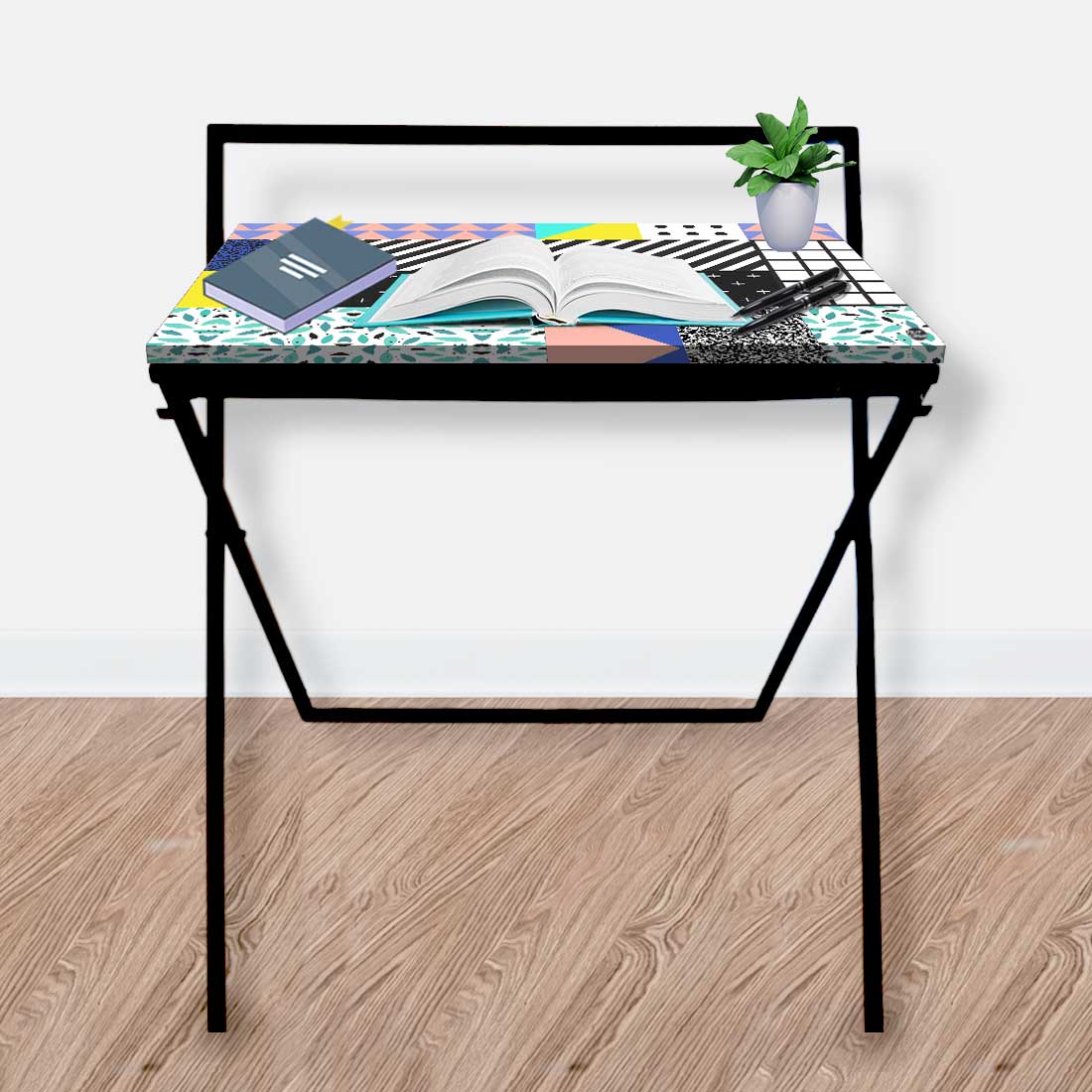 Foldable Writing Desk for Computer Table WFH - Designer - Image 19
