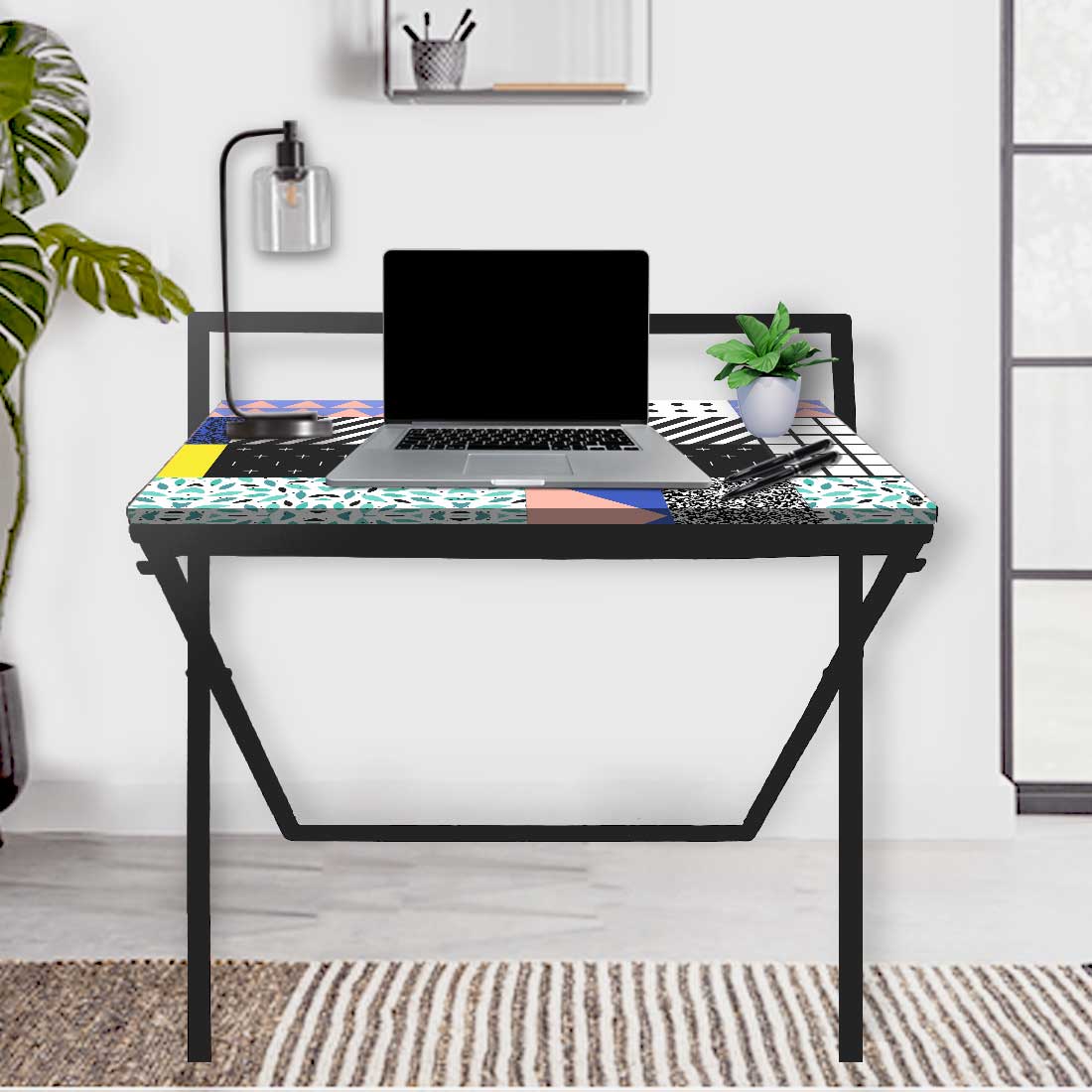 Foldable Writing Desk for Computer Table WFH - Designer - Image 20