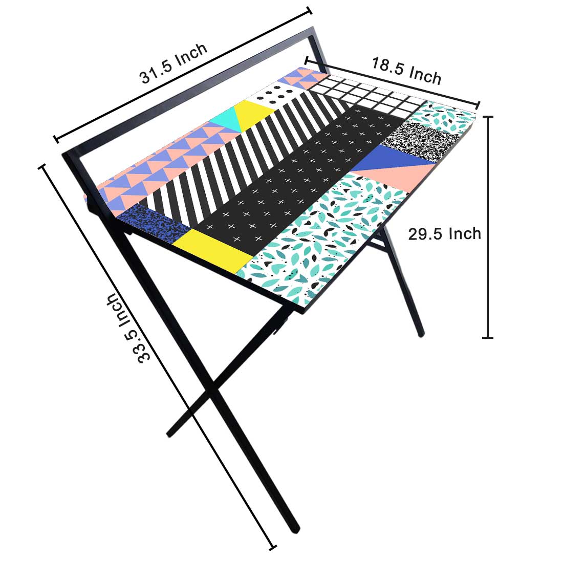 Foldable Writing Desk for Computer Table WFH - Designer - Image 21